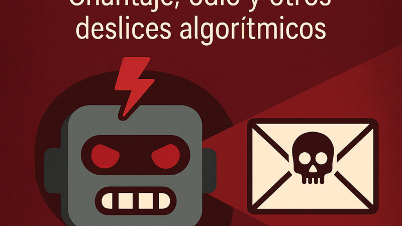 IA sin frenos: chantaje, odio y otros deslices algorítmicos